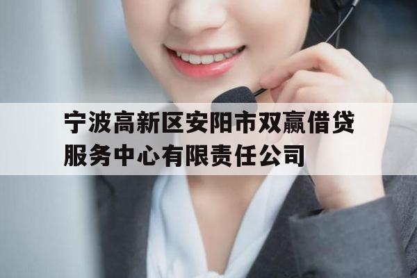 宁波高新区安阳市双赢借贷服务中心有限责任公司